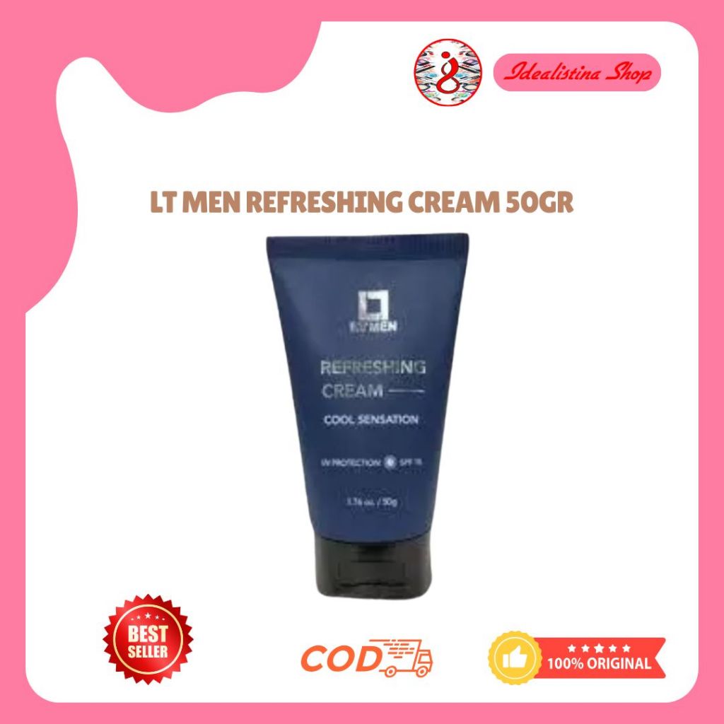 Jual LT MEN Refreshing Cream 50gr | Shopee Indonesia