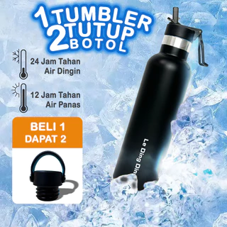 Botol Minum Stainless 1L Tahan Panas Dingin 24 Jam