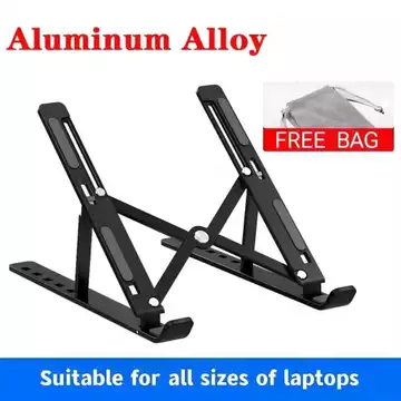 P3 Full Besi Foldable Laptop Stand Notebook Tablet Adjustable Anti Slip Holder Portable Full