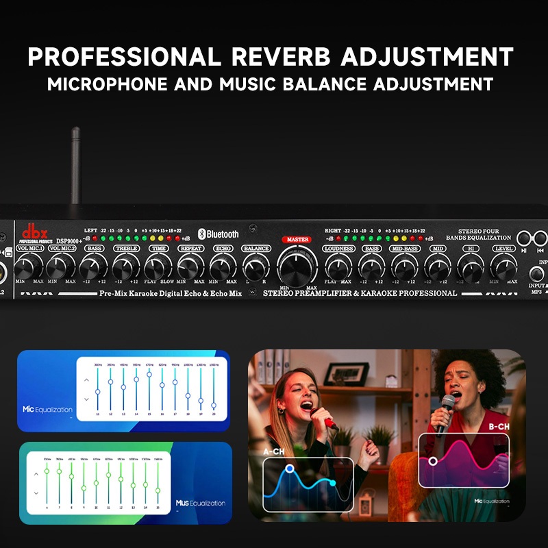 Jual DBX DSP9000+ Digital Effects Processor, DSP chip one-touch anti ...