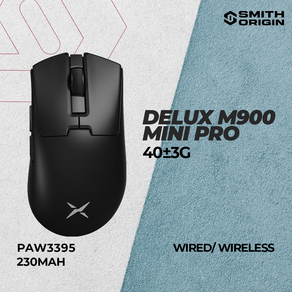 Jual DELUX M900mini Pro Dual Mode PAW3395 Wireless Mouse | Shopee Indonesia