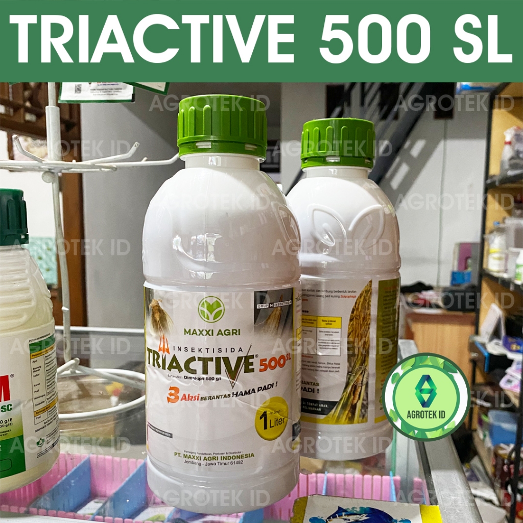 Jual TRIACTIVE 500 SL 1 liter Insektisida Sundep Wereng Penggerek ...