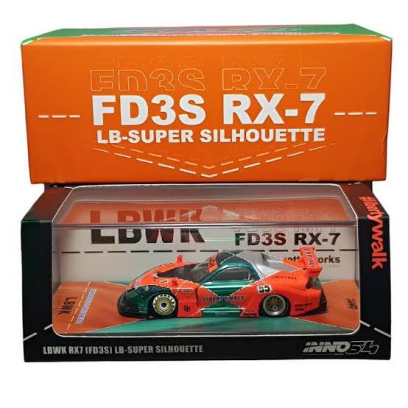 Jual ( CHASE CAR ) INNO64 LBWK MAZDA RX7 FD3S LB SUPER SILHOUETTE MDX ...