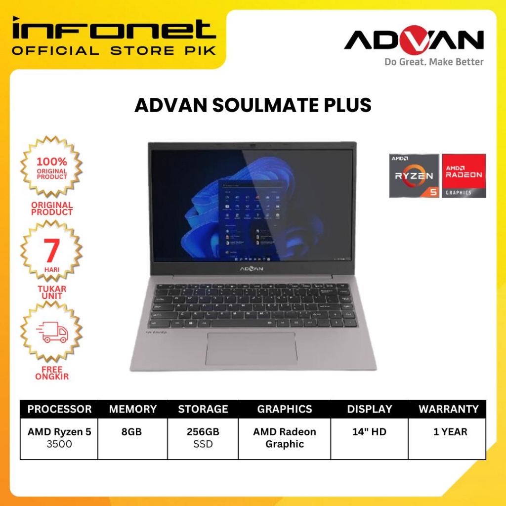 Jual ADVAN SOULMATE PLUS RYZEN 5 3500 8GB 256GB 14