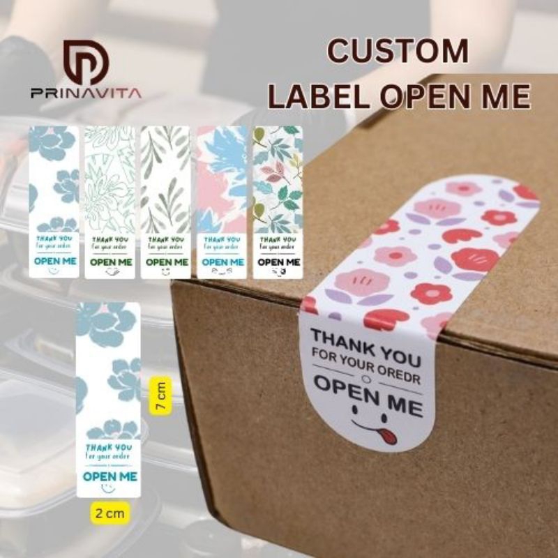 Jual Stiker Label Custom 2x7 cm - Desain Bebas | Shopee Indonesia