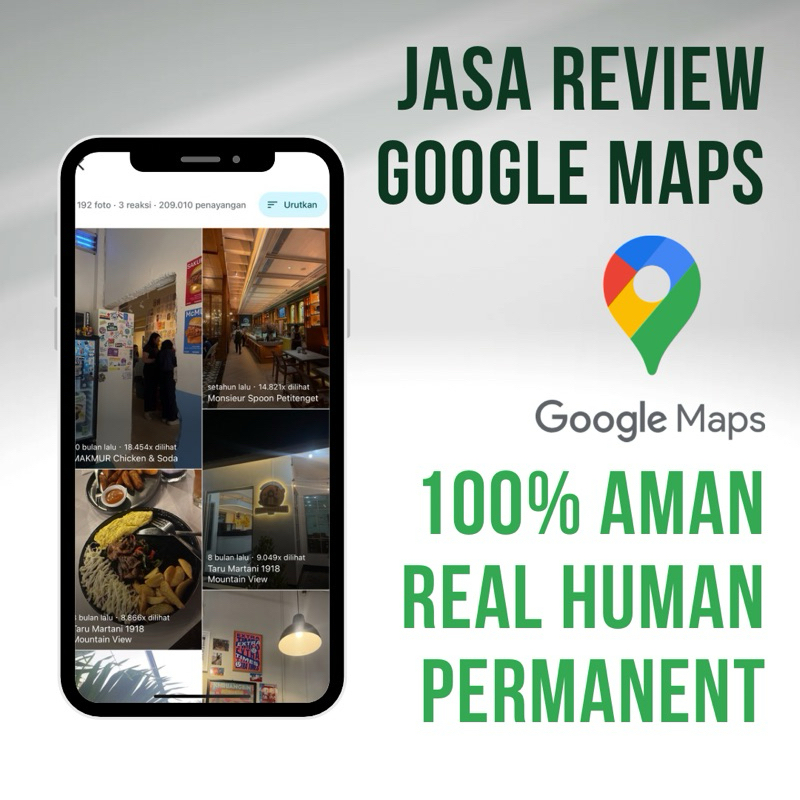 Jual Jasa Review Google Maps | Shopee Indonesia