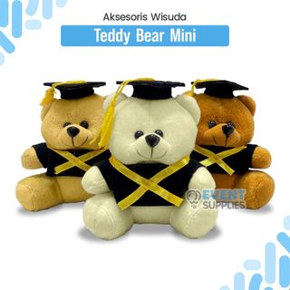 Jual Boneka Wisuda Mini Teddy Bear Toga Kelulusan / Buket Boneka Wisuda ...