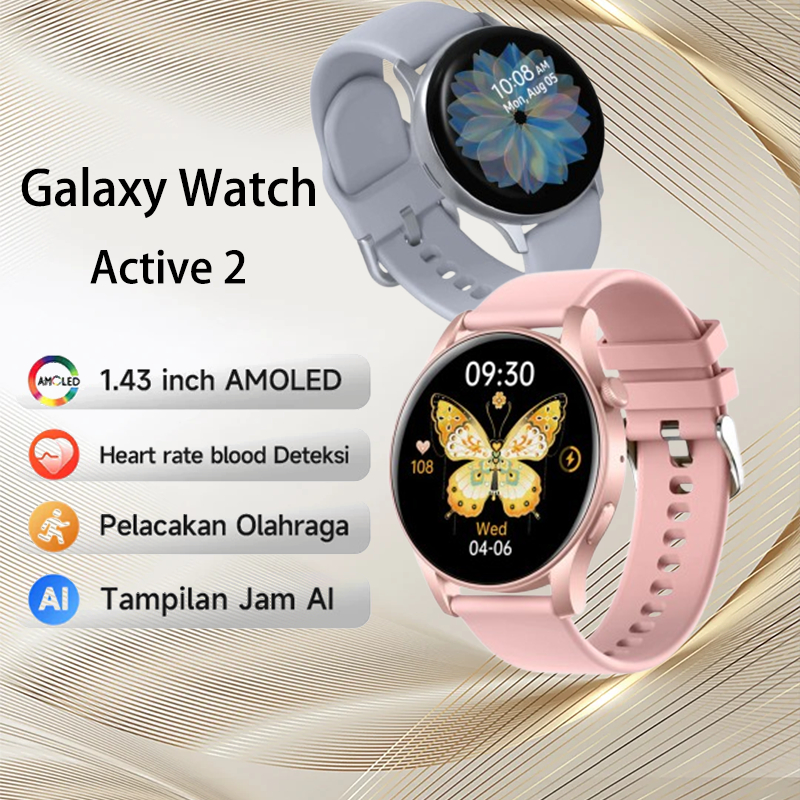 Smartwatch Bluetooth Samsung Galaxy Watch Active Ios Jual [Ready