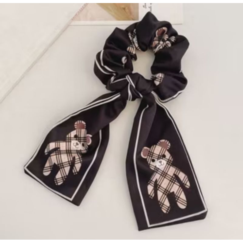 Jual Scrunchie Rambut Syal Korean Scarf / Ikat Rambut Model Korea ...