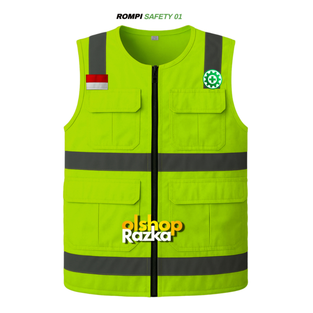Jual Big Promo Rompi Proyek/Rompi Tambang/Rompi K3/Rompi Lapangan ...
