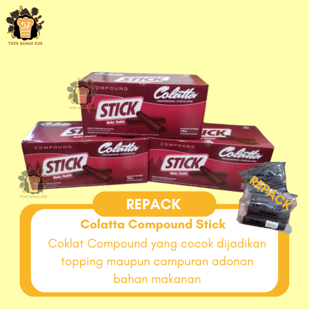 Jual COLATTA COMPOUND STICK 100 GR (DAPAT 14 STICK) | Shopee Indonesia