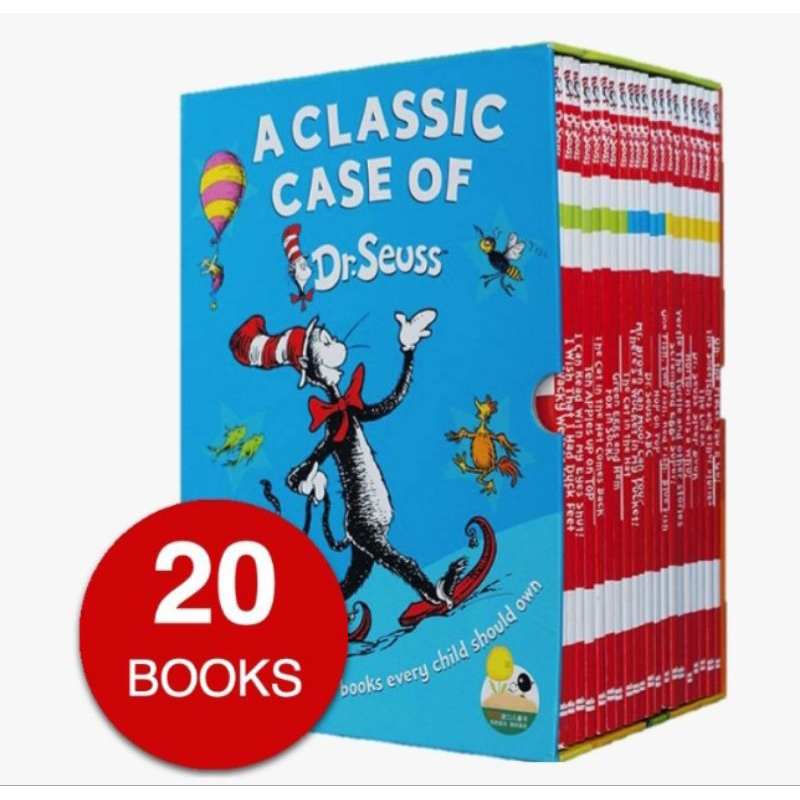 Jual DR SEUSS BOX set 20 books : buku anak impor ori | Shopee Indonesia