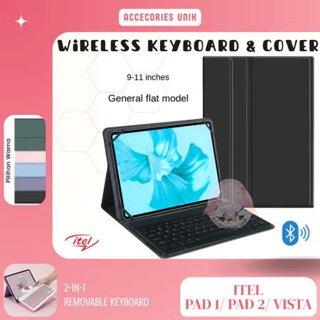 Keyboard Bluetooth Murah PLUGS 10 inch