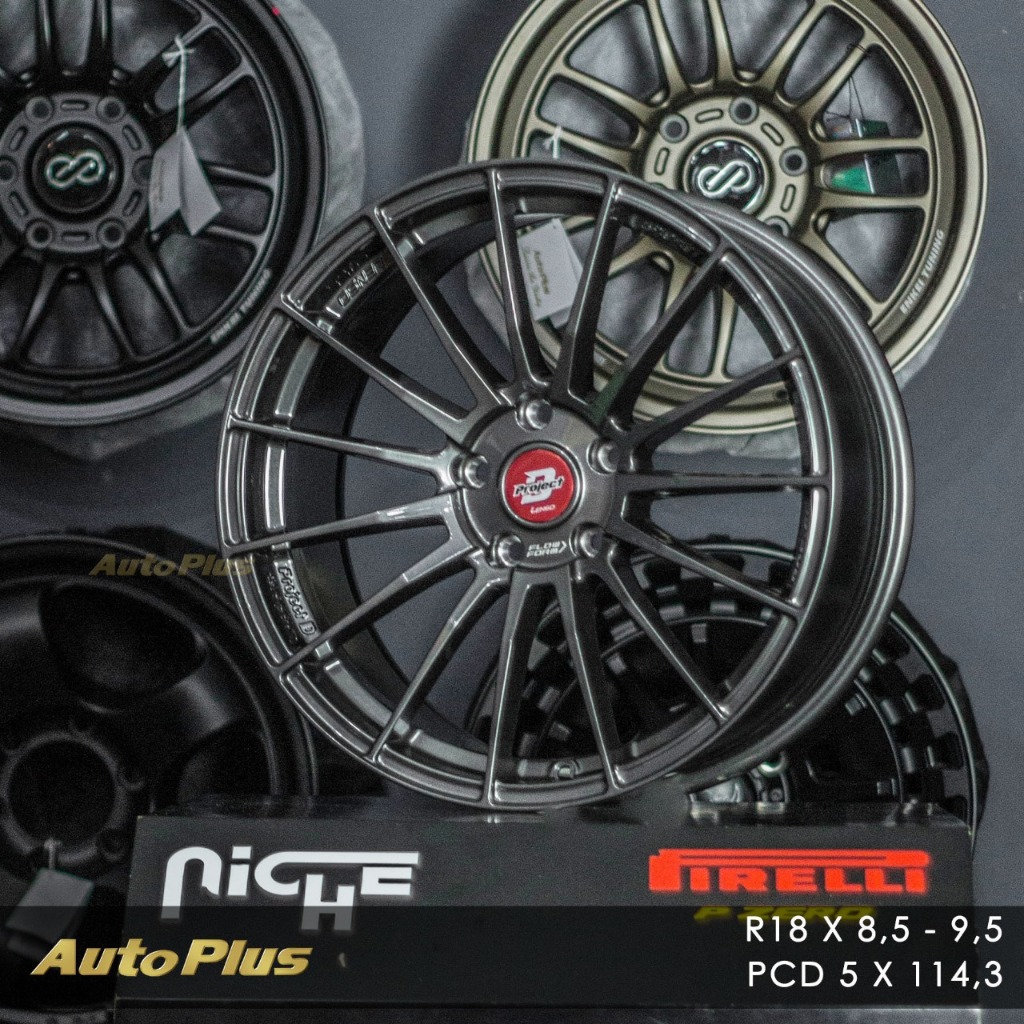 Jual VELG LENSO PROJECT D R05 FF RING 18 PCD 5X114,3 | Shopee Indonesia