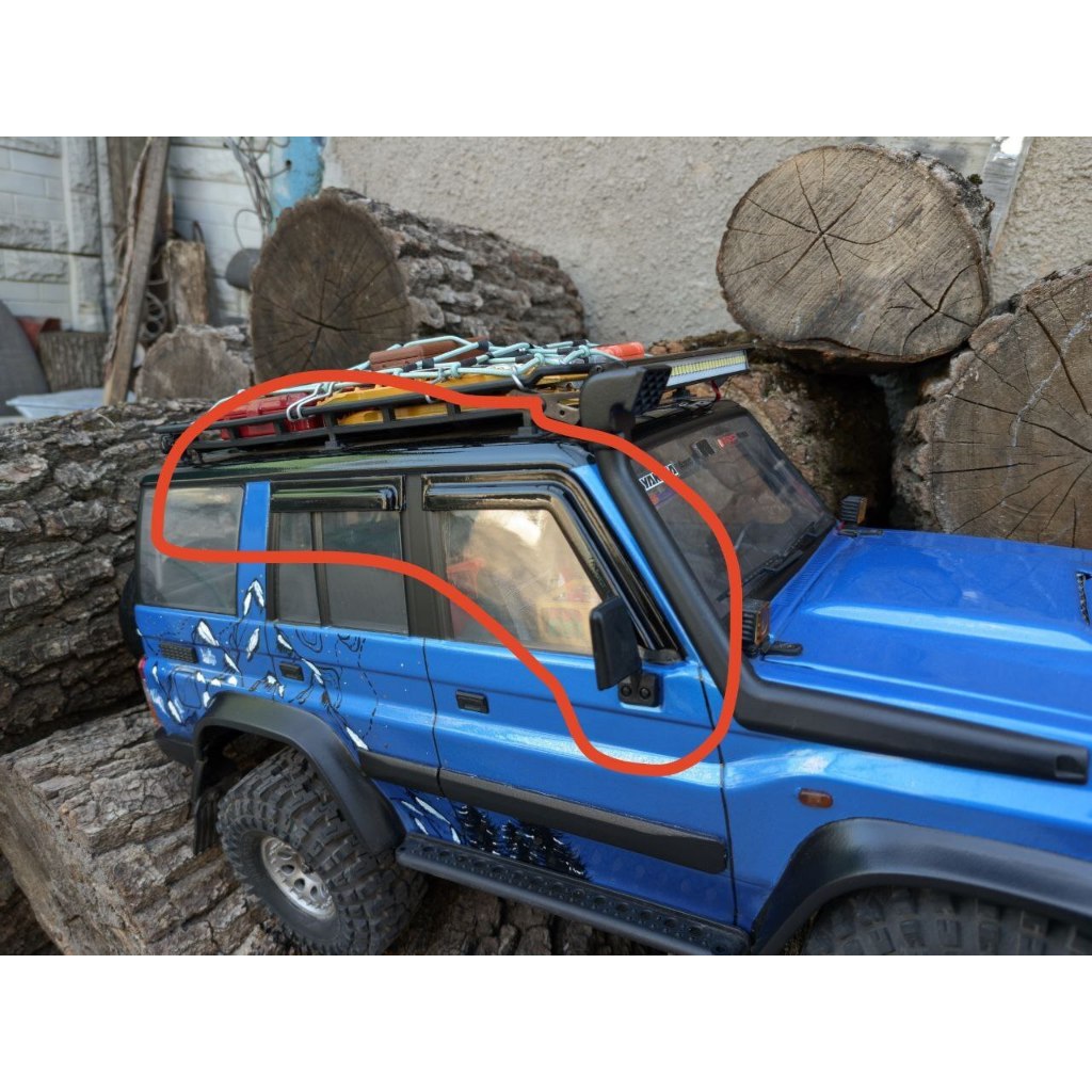 Jual Wind deflectors, window covers untuk RGT ex86190 lc76 Rescuer RC ...
