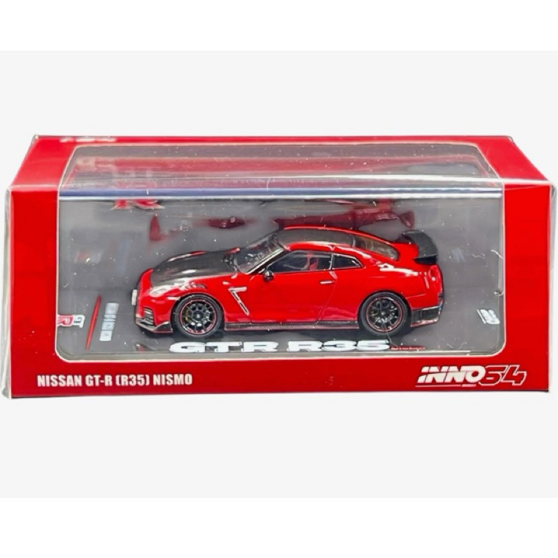Jual Inno 64 Nissan Skyline GTR R35 Nismo Red | Shopee Indonesia