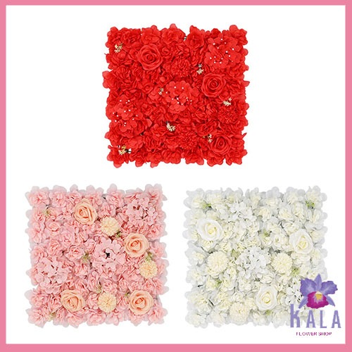 Jual Panel Dinding Karangan Bunga 3D Bahan Sutra Untuk Dekorasi Latar ...