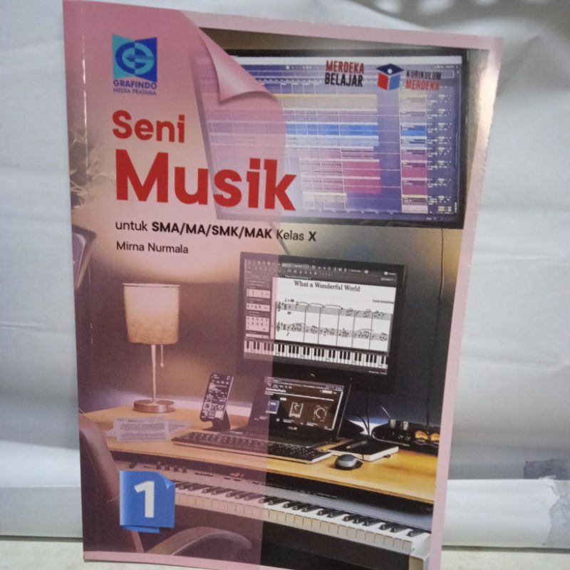 Jual seni musik untuk SMA kelas 10/1/ X edisi kurikulum merdeka ...