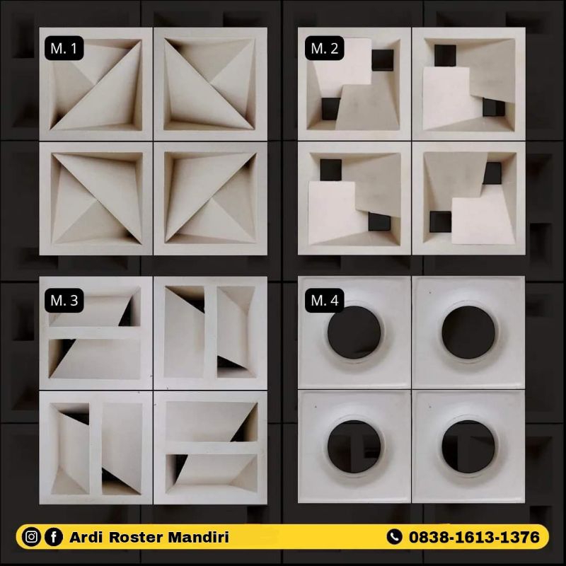 Jual Roster beton minimalis/Lubang angin | Shopee Indonesia