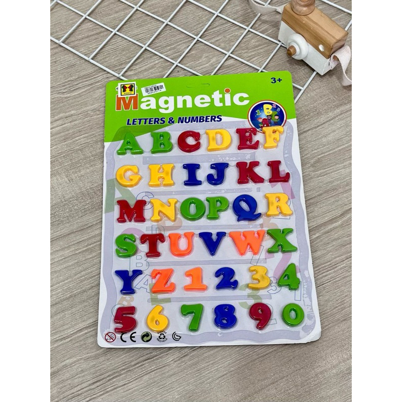 Jual Magnetic Let & Num / Mainan anak / Belajar huruf angka / Preschool ...
