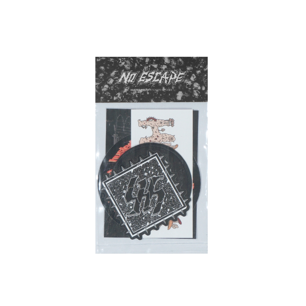 Jual HUSTED STICKER PACK & PATCH NOESCAPE SP | Shopee Indonesia
