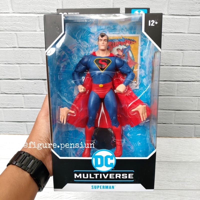 In Stock] McFarlane Toys SUPERMAN  CLASSIC ANIMATION 1940  DC Multiverse 7 Inch Action Figure Collection I.1395764782