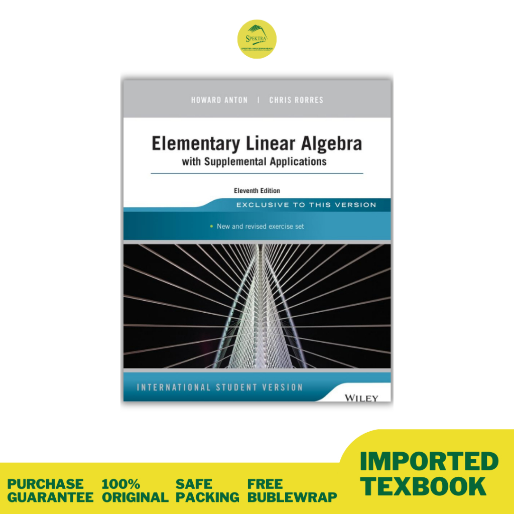 Jual buku linear algebra Harga Terbaik & Termurah Mei 2026 | Shopee ...