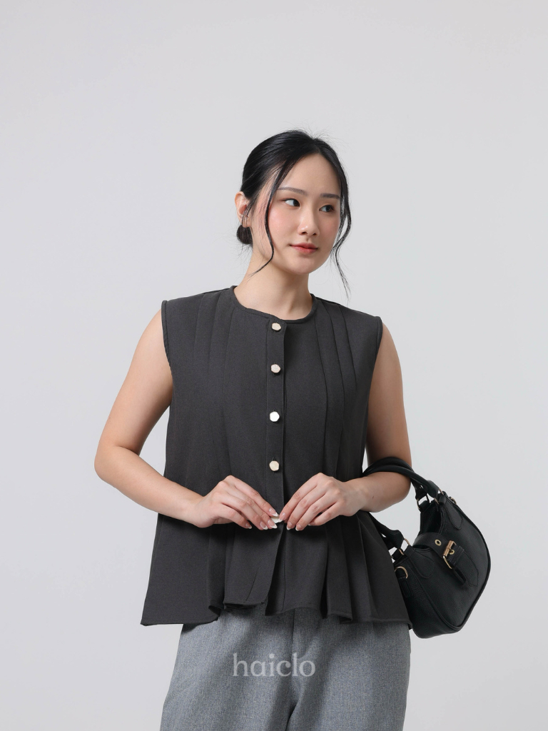 Jual HAICLO | Vest Wanita | Atasan Wanita Elegant | Basic Top Rompi ...