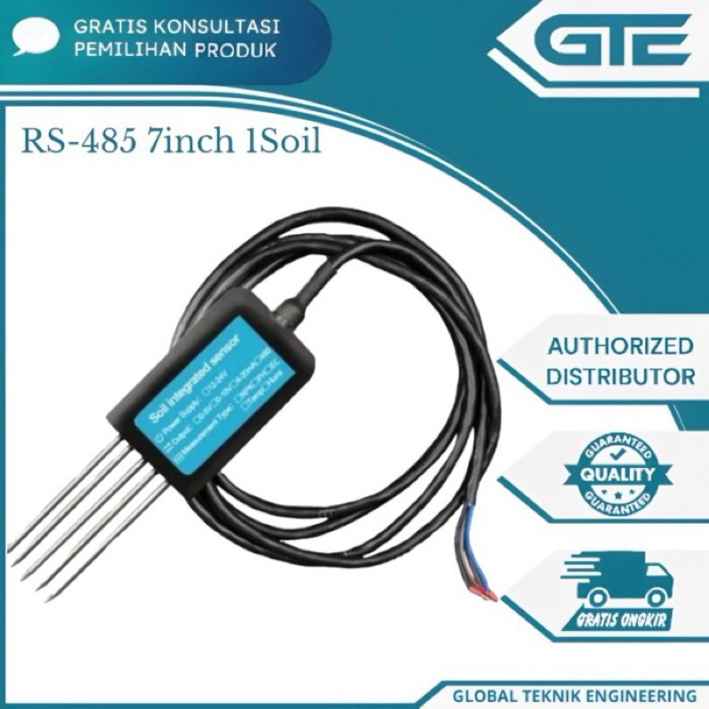 Jual RS485 Soil NPK PH EC Temp humidity Sensor tester 7 in 1 soil ...