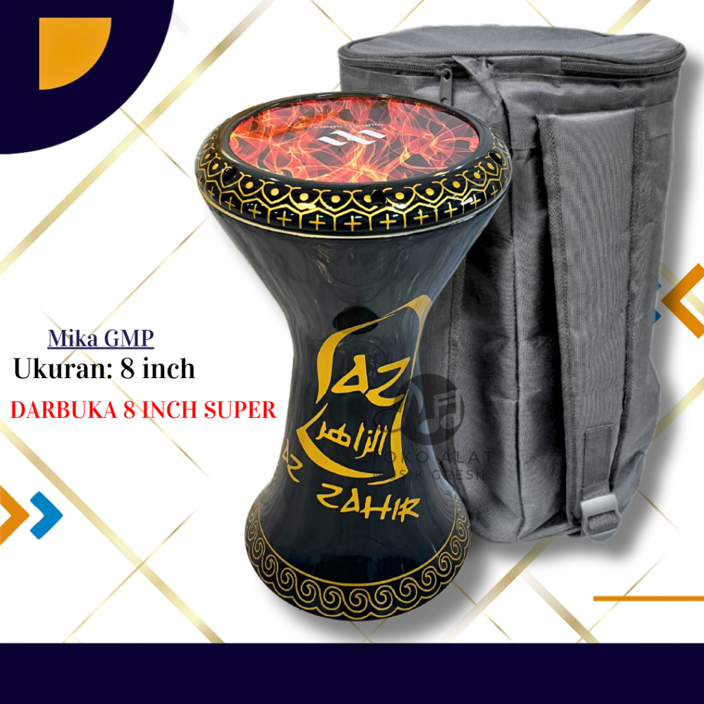 Jual Darbuka Calty Murah Ukuran 8 inch Darbuk Alumunium Cor Dumbuk ...