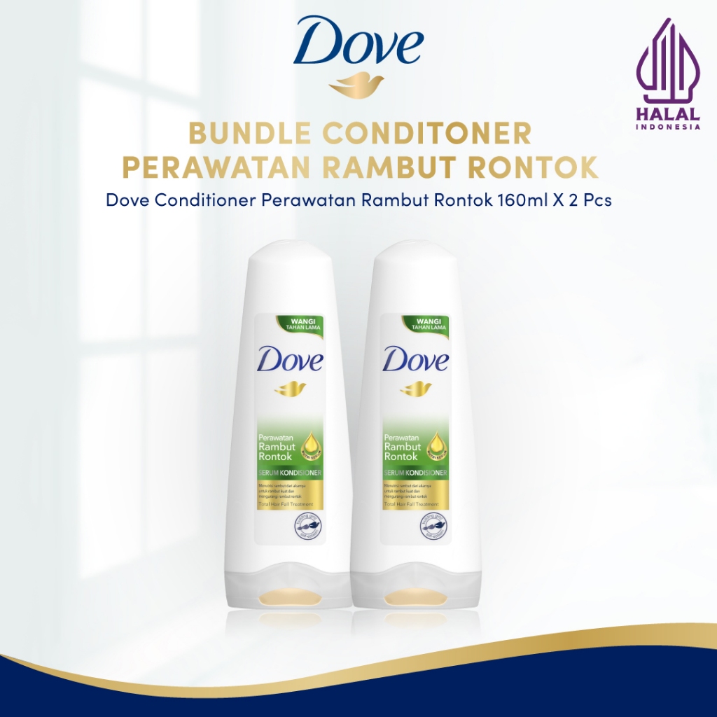 Jual Dove Conditioner Perawatan Rambut Rontok berkurang 99% dengan ...