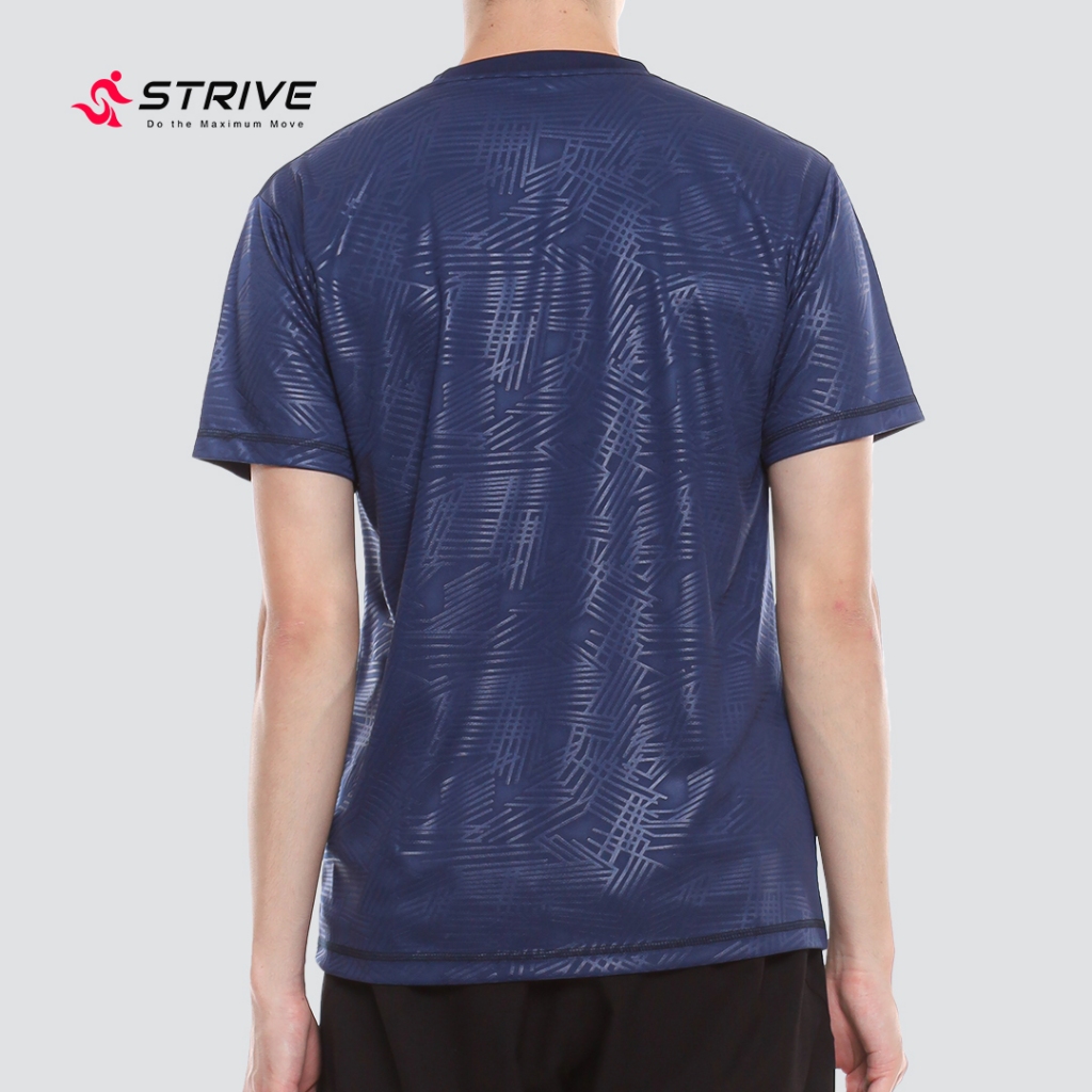 Jual STRIVE StriveGear Jersey Dry Fit Emboss Navy | Shopee Indonesia