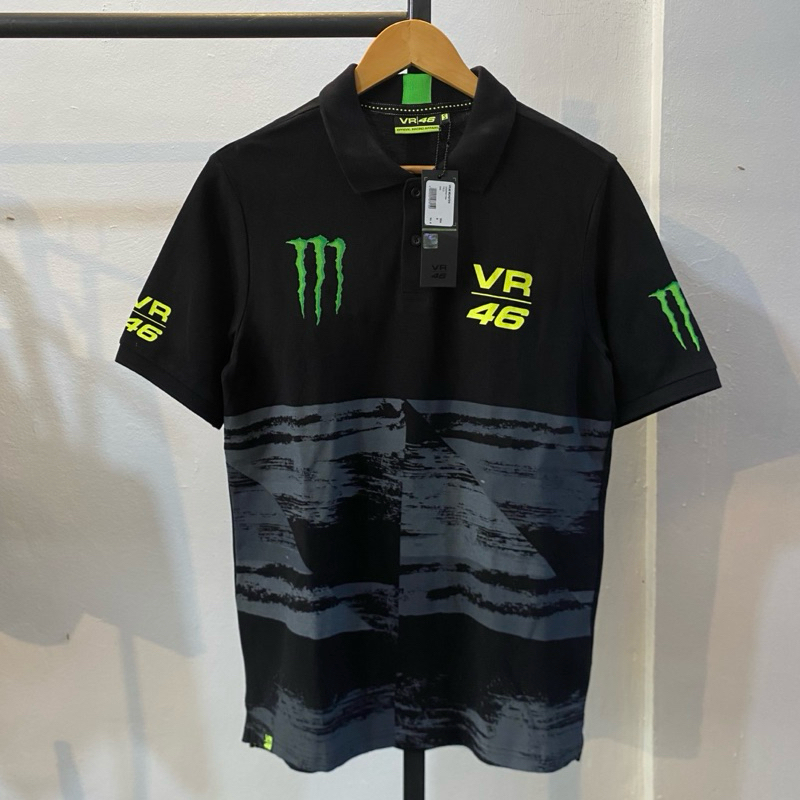Jual Polo Shirt Monster Energy VR46 | Shopee Indonesia