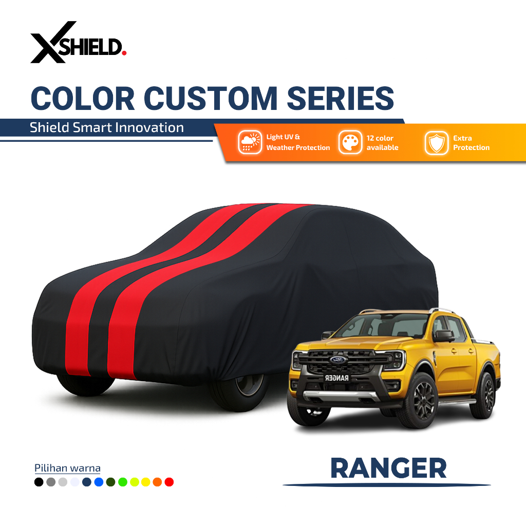 Jual Cover Mobil Ford Ranger Warna Custom Sarung Penutup Body Mobil ...