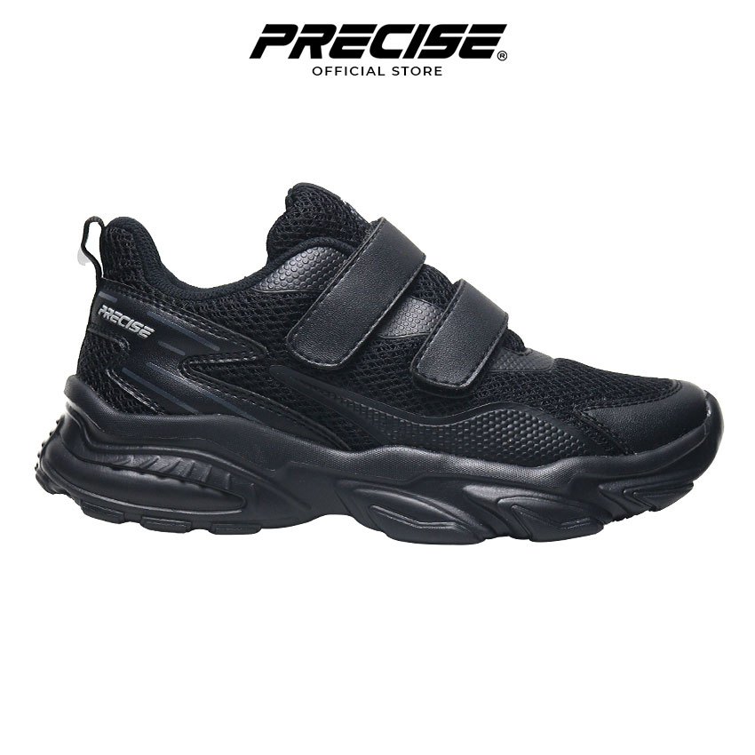 Jual Precise Pedro VC JT Sepatu Sneakers Sekolah Hitam - All Black ...