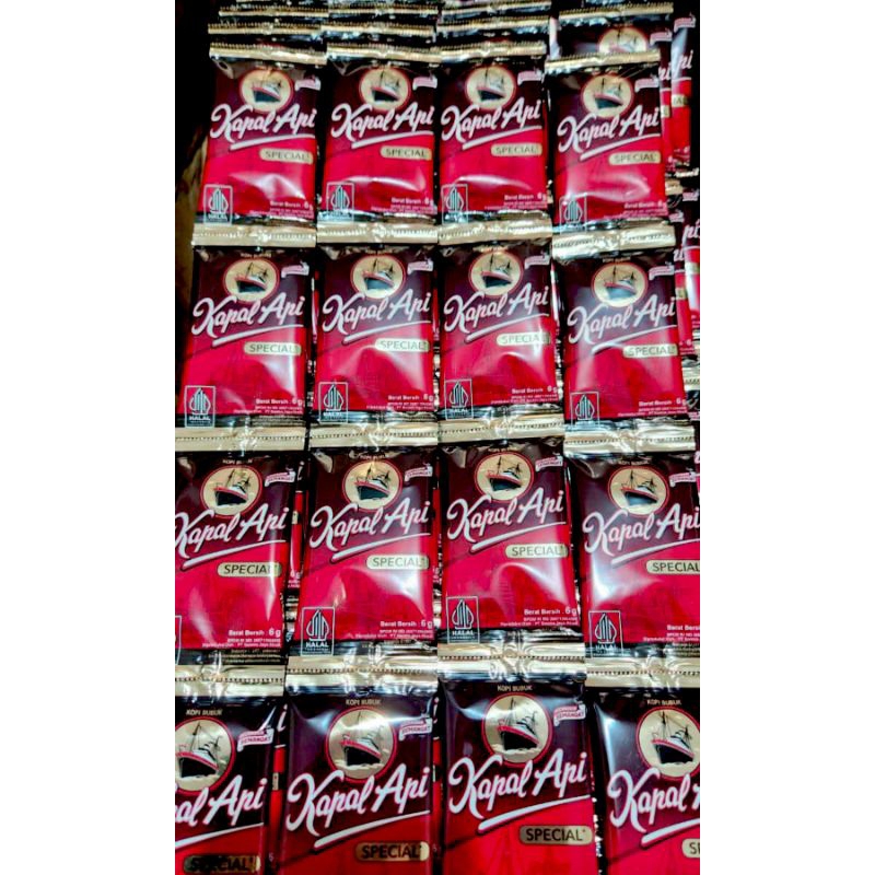 Jual [LIVE EXTRA] KOPI KAPAL API MINI SPECIAL 6gram 1 RENCENG (isi ...