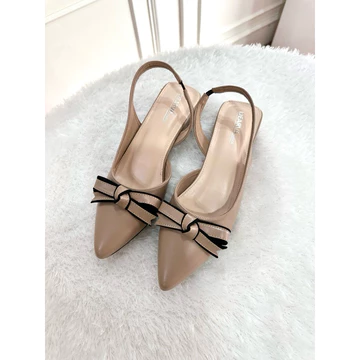Sepatu Flat 2 Cm Louisdear LS 25 Sepatu Wanita Bahan Dove Tali Import Premium