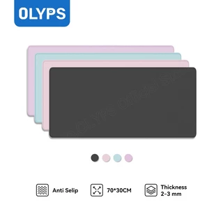 OLYPS Mouse Pad Macaron Anti Selip Desk Mat Large Gaming Mouse Pad Komputer - 70*30cm / 25*21cm