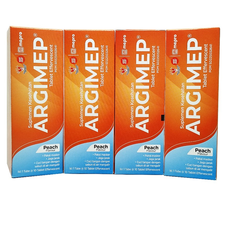 Jual ARGIMEP EFFERVESCENT TABLETS 10'S - L-Arginine / Suplemen Ibu ...