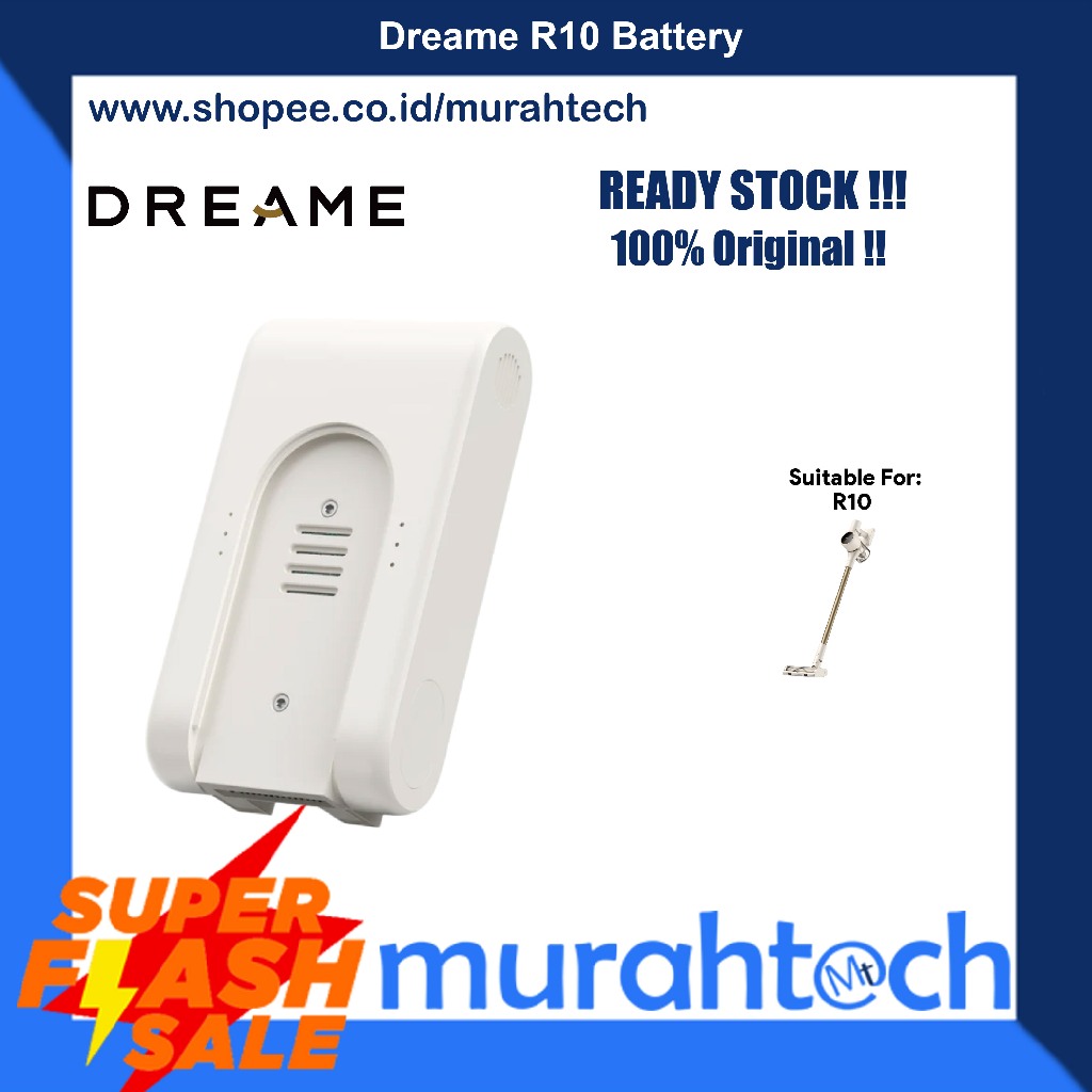 Jual Dreame Battery R10 Vacuum Cleaner Baterai Penyedot Debu Lantai ...