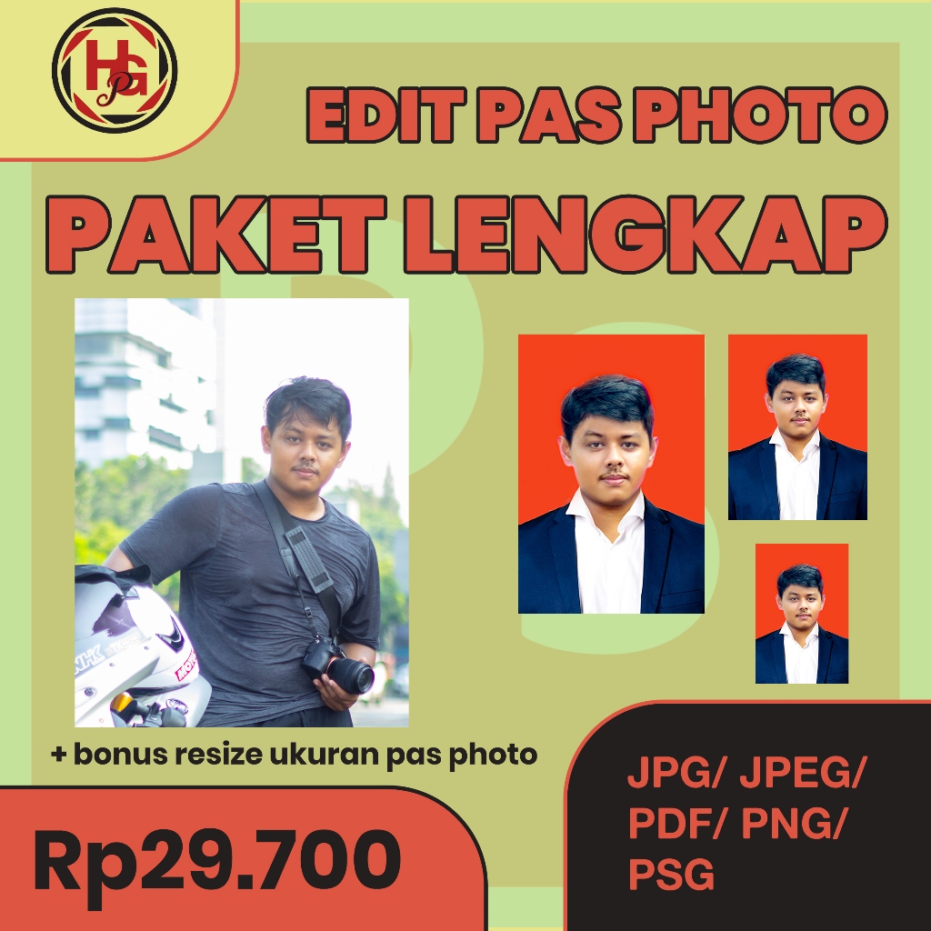 Jual EDIT PAS PHOTO ( EDITING SEMUA KEBUTUHAN PAS PHOTO SESUAI YANG ...