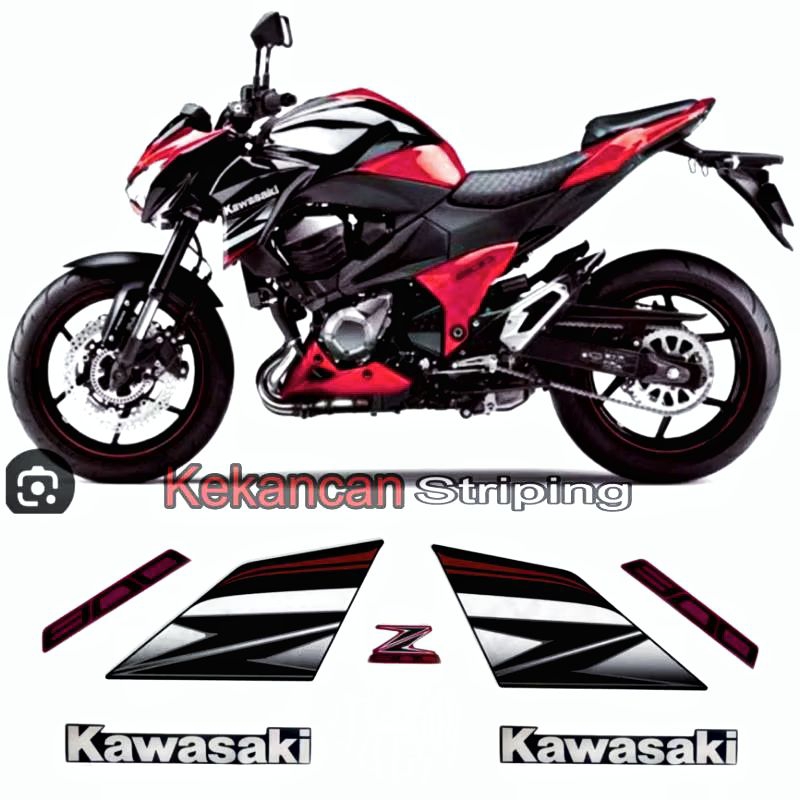Jual Striping Sticker Kawasaki Z800 | Shopee Indonesia
