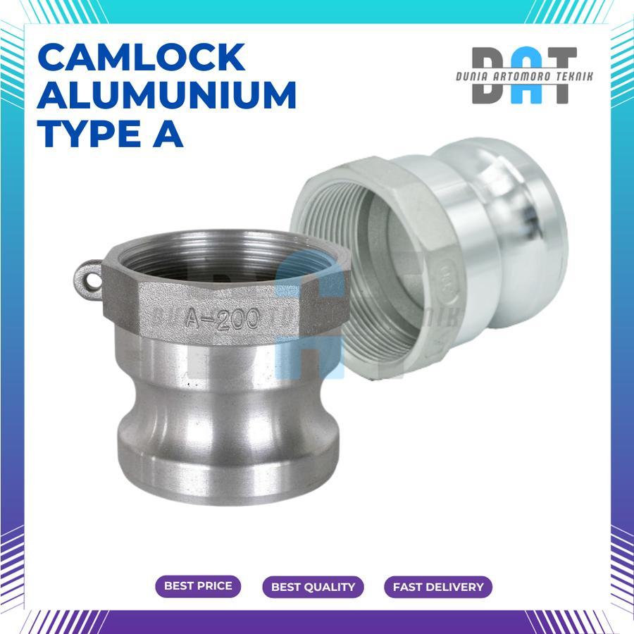 Jual 2" Camlock Alumunium Type A / Coupling Almunium Camlock Alumunium ...