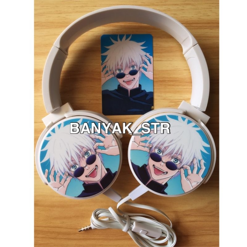 Jual [READY STOCK] HEADPHONE SATORU GOJO JUJUTSU KAISEN / HEADSET ...