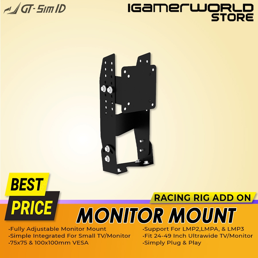 Jual GT Sim ID Monitor Mount Add-On For LMP2 / LMPA / LMP3 Racing ...