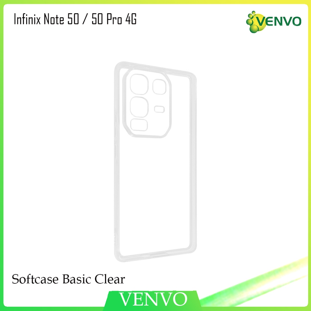 Jual VENVO - VV06 Softcase Basic Clear Infinix Note 50 50 Pro 4G ...