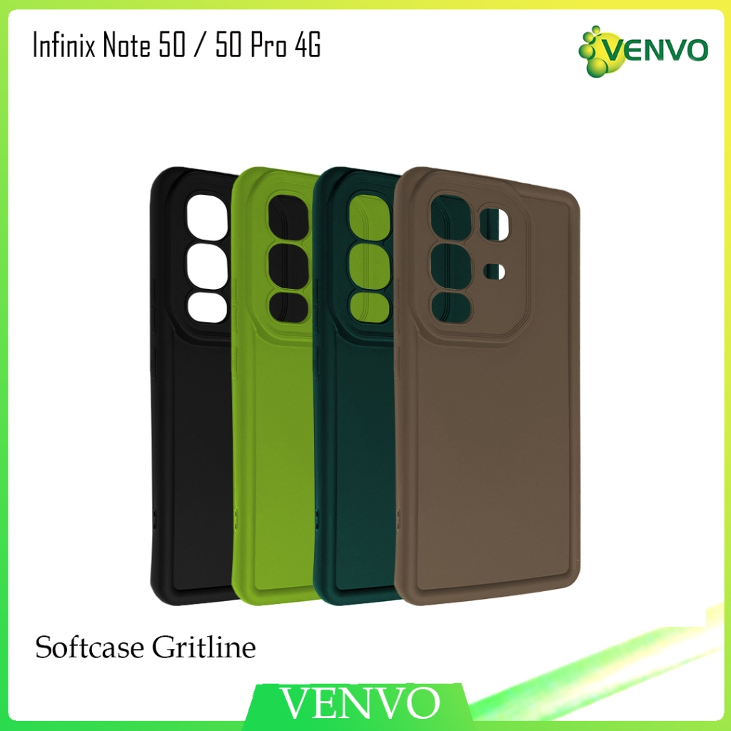 Jual VENVO - VV53 Softcase Gritline Infinix Note 50 50 Pro 4G | Shopee ...