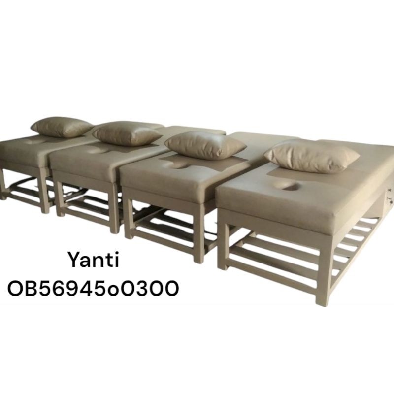 Jual ranjang massage bahan kayu jati,perodusen bed spa atau terapi ...