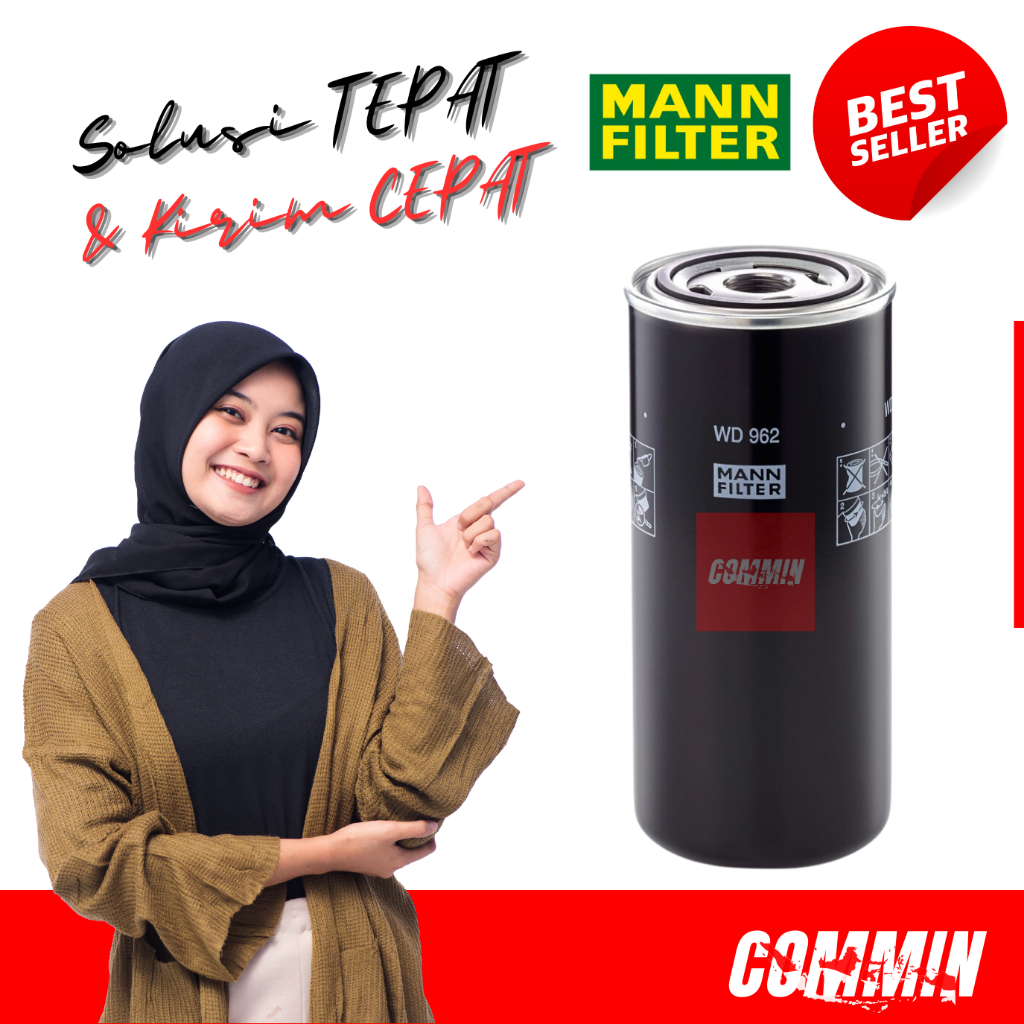Jual WD962 OIL FILTER OLI MANN WD 962 | Shopee Indonesia