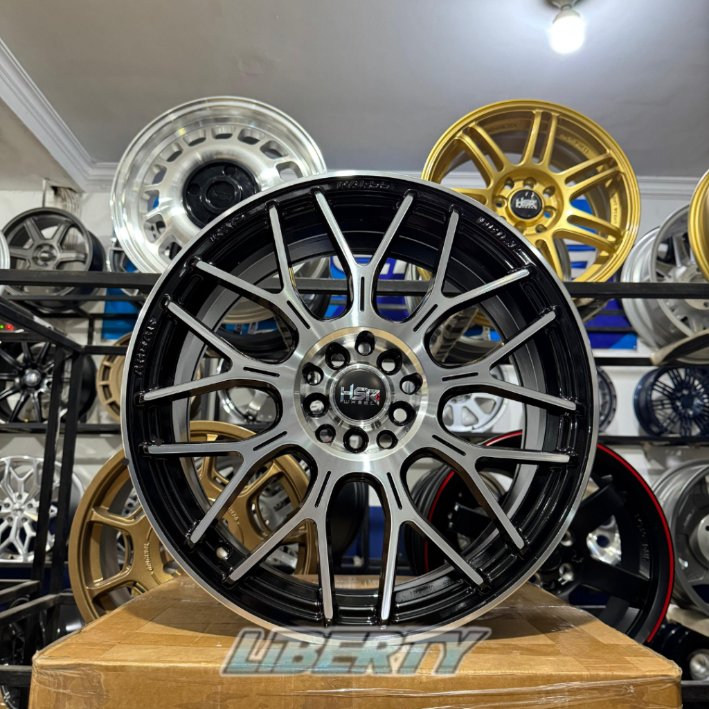 Jual Velg Mobil Zenix Ring 18 HSR RAI-S5 R18 Baut 5x100 5x115,4 Sienta ...
